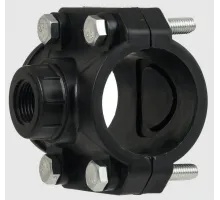 Седелка обжимная ПВХ 1/2"ВР-Ф60, Акон