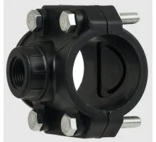 Седелка обжимная ПВХ 1/2"ВР-Ф50, Акон