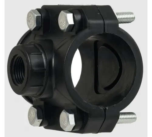 Седелка обжимная ПВХ 1/2"ВР-Ф50, Акон