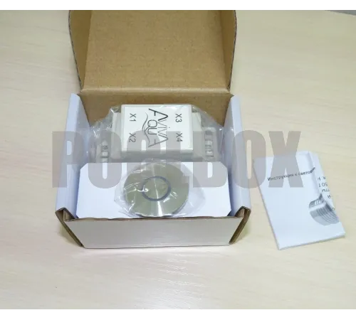 Сенсорная кнопка с блоком управления AquaViva для управления аттракционами