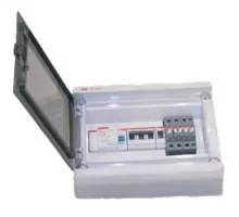 Щит управления аттракционами в бассейне с пневмореле 