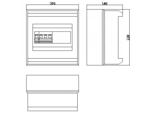 Щит управления электронагревателем