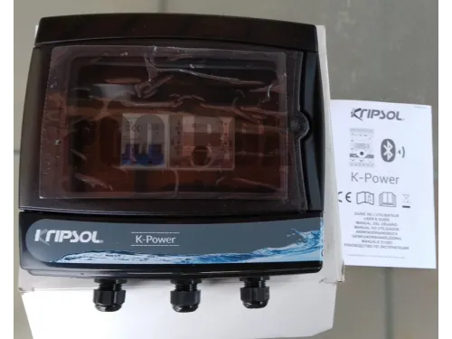 Щит управления с 2 канальным цифровым таймером диф.автоматом Bluetooth Kripsol KPOW230BD