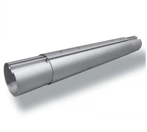 Штанга телескопическая (комплект трехсекционных трубок) Vagnerpool 80 мм (5,4-7,1м) для пузырькового покрытия (без опор)