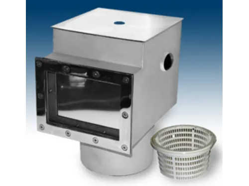 Скиммер АТ 05.03 (универс.) V 15 л., из нерж. стали AISI-304, с переливом