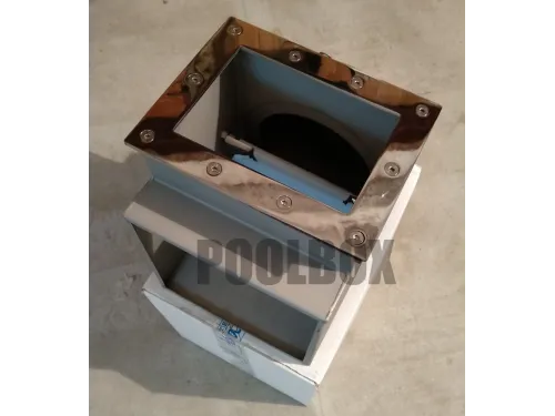 Скиммер АТ 05.03 (универс.) V 15 л., из нерж. стали AISI-304, с переливом