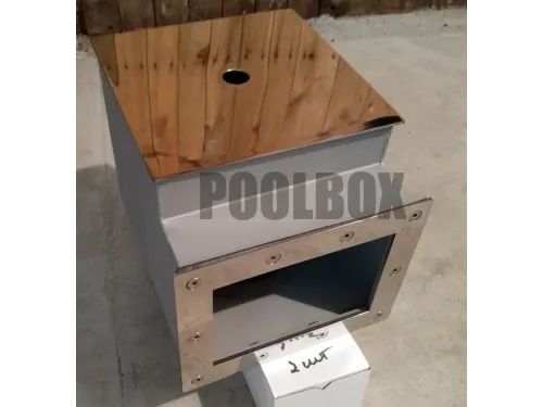 Скиммер АТ 05.03 (универс.) V 15 л., из нерж. стали AISI-304, с переливом