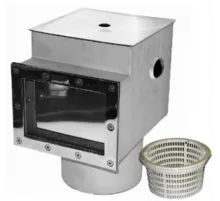 Скиммер АТ 05.09 (универс.) V 25 л., из нерж. стали AISI-304, с переливом