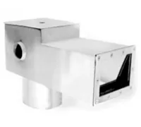 Скиммер АТ 05.10 (универс.) V 25 литров, из нерж. стали AISI-304, удлиненный, с переливом