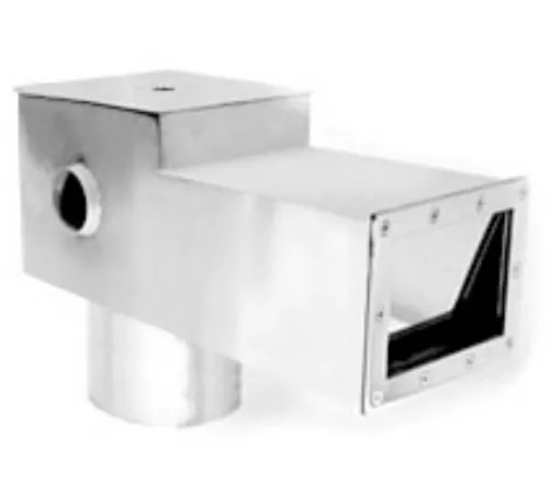 Скиммер АТ 05.10M (универс.) V 25 литров, из нерж. стали AISI-316, удлиненный, с переливом