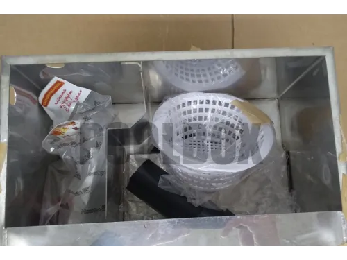 Скиммер (универс.), из нерж. стали A.S-1.D, с переливом и автодоливом М.S1.2