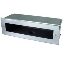 Скиммер СК.40.0 (универс.) с узкой горловиной, без крышки из нерж. стали AISI-304