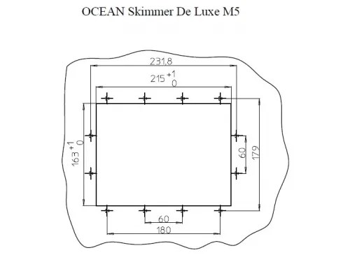 Скиммер (универс.) Ocean De Luxe M5 Peraqua