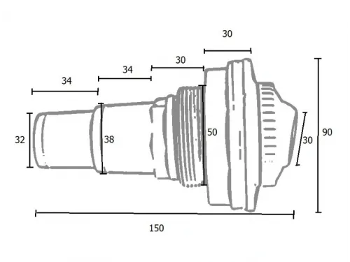 Скиммер-пакет Kokido Olimpic K001WBX/LX/W (скиммер, форсунка, адаптер для пылесоса)
