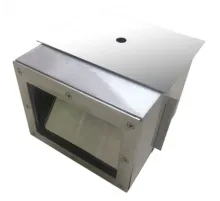 Скиммер (плитка) из нерж. стали Aquaviva Standart (квадр. крышка) с переливом