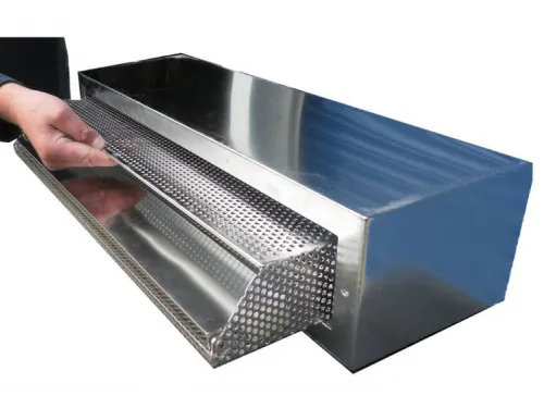 Скиммер (универс.), из нерж. стали, с выдвижной корзиной, без крышки, Marpiscine 19123