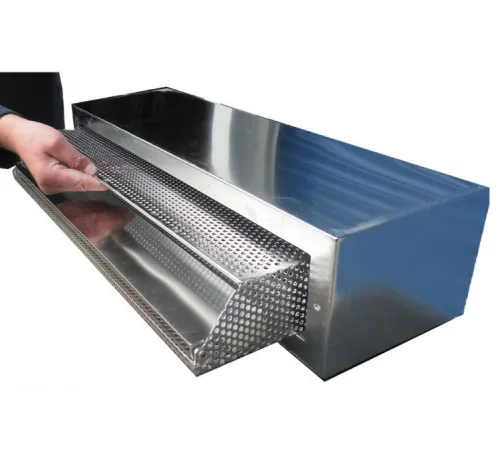 Скиммер (универс.), из нерж. стали, с выдвижной корзиной, без крышки, Marpiscine 19123