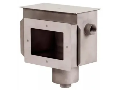 Скиммер СК.15.4 (универс) с автодоливом и переливом из нерж. стали AISI-304