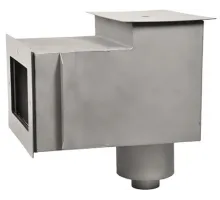 Скиммер СК.15.6/1 с удлиненной горловиной (универс.) из нерж. стали AISI-316