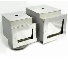 Скиммер АТ 05.26 (плитка) V 15 л., из нерж. стали AISI-304