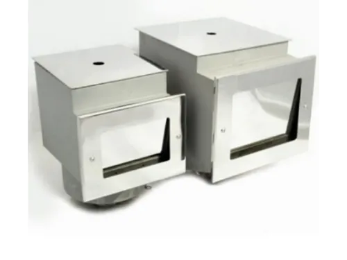 Скиммер АТ 05.26M (плитка) V 15 л., из нерж. стали AISI-316