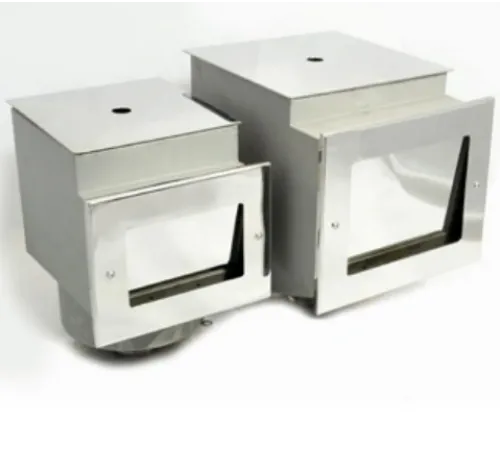 Скиммер АТ 05.26M (плитка) V 15 л., из нерж. стали AISI-316