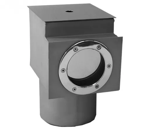 Скиммер АТ 05.19 (универс.) V 25 л. с круглым фланцем из нерж. стали AISI-304