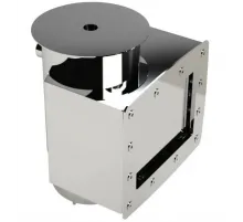 Скиммер (универс.) из нерж. стали Aquaviva 25м2 (круг. крышка) с переливом