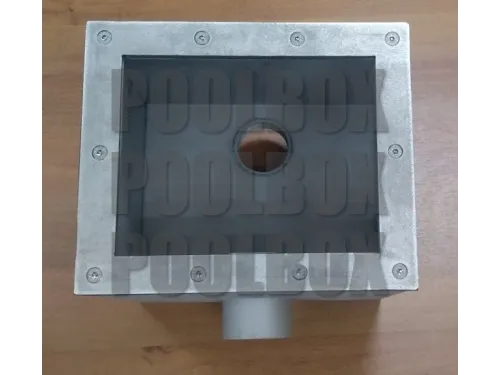 Скиммер АТ 05.23M (универс.) с выдвижной корзиной, из нерж. стали AISI-316, с переливом