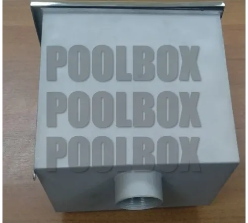 Скиммер АТ 05.23 (универс.) с выдвижной корзиной, из нерж. стали AISI-304, с переливом