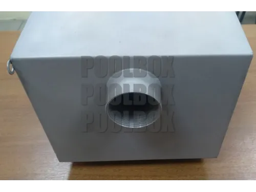 Скиммер АТ 05.23M (универс.) с выдвижной корзиной, из нерж. стали AISI-316, с переливом