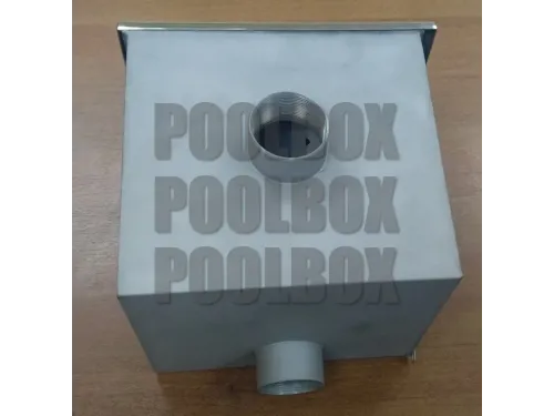 Скиммер АТ 05.23M (универс.) с выдвижной корзиной, из нерж. стали AISI-316, с переливом