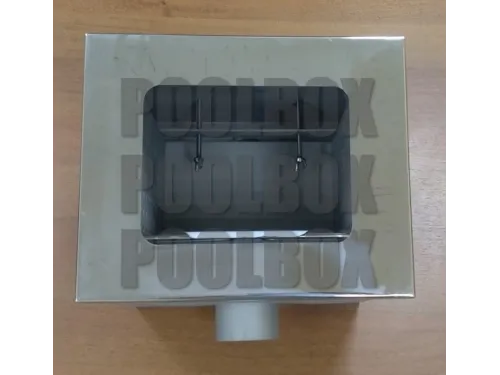 Скиммер АТ 05.23M (универс.) с выдвижной корзиной, из нерж. стали AISI-316, с переливом