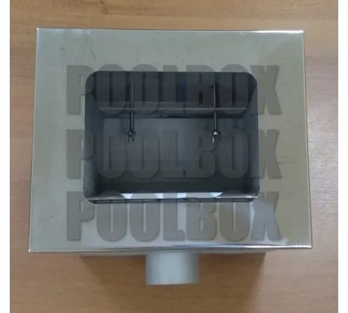 Скиммер АТ 05.23 (универс.) с выдвижной корзиной, из нерж. стали AISI-304, с переливом