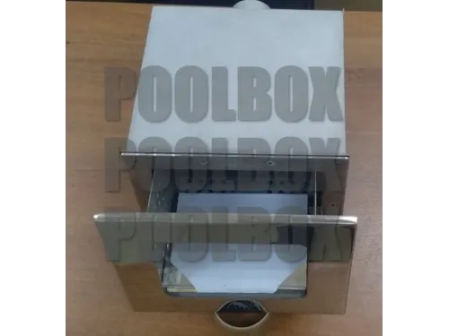 Скиммер АТ 05.23M (универс.) с выдвижной корзиной, из нерж. стали AISI-316, с переливом