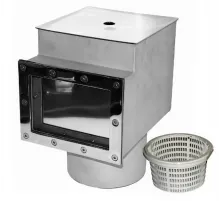 Скиммер АТ 05.01М (универс.) V 15 л., из нерж. стали AISI-316