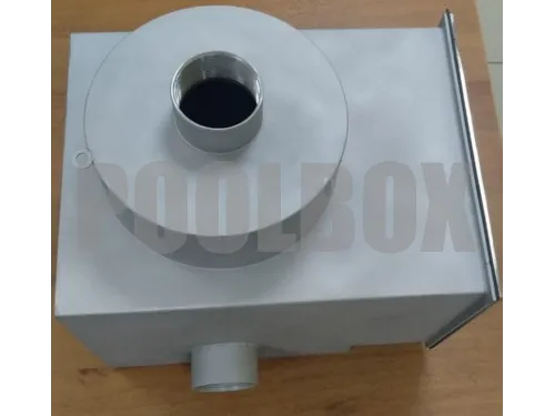 Скиммер АТ 05.09 (универс.) V 25 л., из нерж. стали AISI-304, с переливом