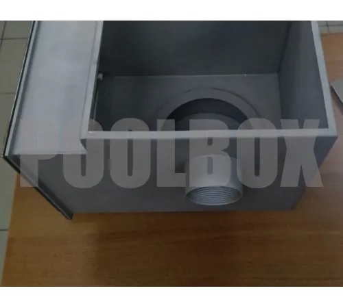 Скиммер АТ 05.09 (универс.) V 25 л., из нерж. стали AISI-304, с переливом