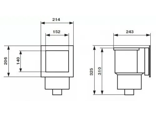Скиммер с форсункой (универсал.)  Competition 7501