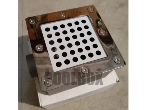 Слив донный (универс.) 150х150 мм. АТ 04,05, из нерж. стали AISI-304