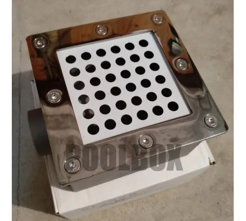 Слив донный (универс.) 150х150 мм. АТ 04,05, из нерж. стали AISI-304