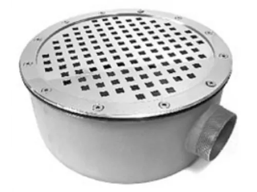 Слив донный (универс.) D=320 мм., АТ 04,04, из нерж. стали AISI-304