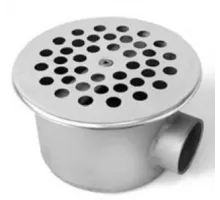 Слив донный "эконом" (плитка) D=160 мм. АТ 04,10 из нерж. стали AISI-304