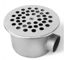 Слив донный "эконом" (плитка) D=160 мм. АТ 04,10M из нерж. стали AISI-316