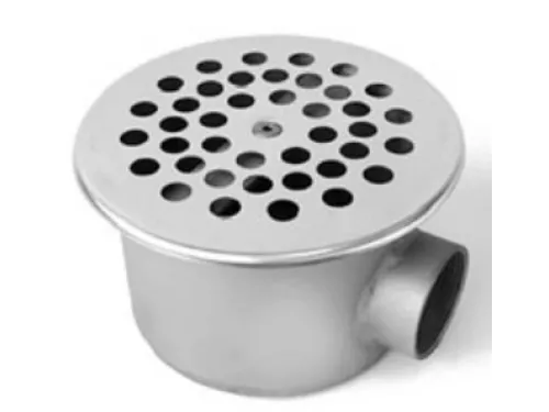 Слив донный "эконом" (плитка) D=160 мм. АТ 04,10M из нерж. стали AISI-316