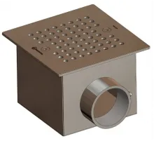 Слив донный из нерж. стали (плитка) Aquaviva 2'', AISI 304 (150x150 мм)