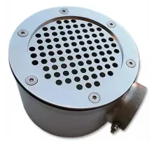 Слив донный (универс.) круглый д.154мм-2"В M.SD.KR, из нерж. стали