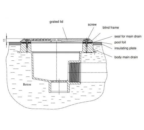 Слив донный Ocean M5 Peraqua