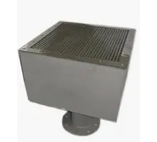 Слив донный (универс.) 400х400 мм. АТ 04,18 из нерж. стали AISI-304