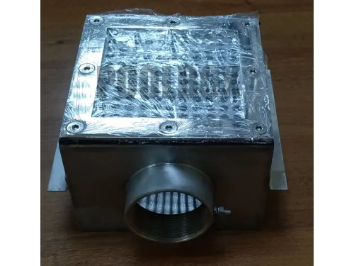 Слив донный (универс.) квадратный 150х150 - 2"В M.SD.KV, из нерж. стали